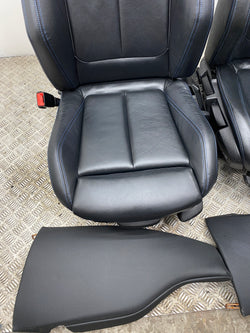 BMW M140i seats interior black leather front rear 2018 1 Series F20