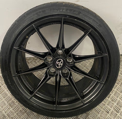 Toyota Yaris GR alloy wheel tyre 18" circuit pack 2021