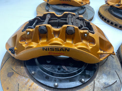 Nissan GTR brakes front rear brake calipers discs set R35 2009