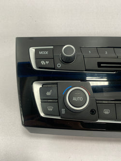 BMW M235i climate radio control panel 6832880 2 Series 2015
