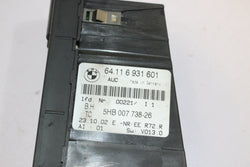 2002 BMW E46 M3 coupe heater controls