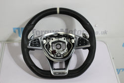 Mercedes C63 S AMG W205 Multifunction steering wheel with paddles