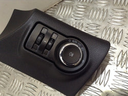 Astra J VXR GTC Headlight control switch & surround cover