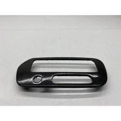 Mitsubishi Evo 6 Heater panel surround trim carbon Evolution Lancer VI 1999