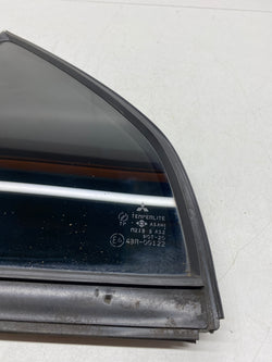 Mitsubishi Evo 6 Window glass rear left passenger Evolution Lancer VI 1999