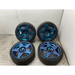 Ford Fiesta ST Compomotive alloys wheels with tyres ST150 MK6 2006 205 40 17