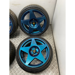 Ford Fiesta ST Compomotive alloys wheels with tyres ST150 MK6 2006 205 40 17