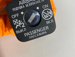 Toyota Yaris GR Airbag on off switch 2022