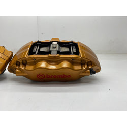 Subaru Impreza front brake calipers 4 pot brembo brakes WRX STI 2003