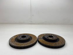 Subaru Impreza Brake discs front pair WRX STI 2003