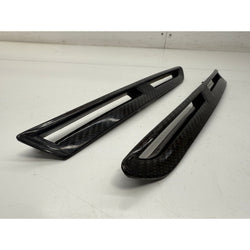 Nissan R35 GTR carbon fibre wing vents grills trims GT-R 2009