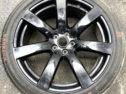 Nissan GTR Alloy wheel & tyre front R35 GT-R 2009 255 40 20