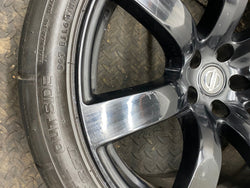 Nissan GTR Alloy wheel & tyre rear R35 GT-R 2009 285 35 20