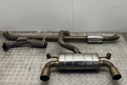 Ford Focus RS exhaust system turbo back custom 3" MK3 2017