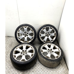 Vauxhall Astra Snowflake alloys wheels & tyres VXR MK5 2006 225 40 18