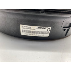 Nissan 370z Bose speaker subwoofer Nismo 2016
