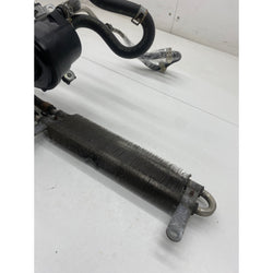 Nissan R35 power steering fluid cooler bottle pipes GTR GT-R 2012 VR38DETT