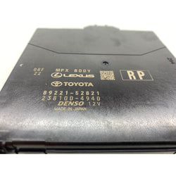 Toyota Yaris body control module MPX BCM GR 2022 89221-52821