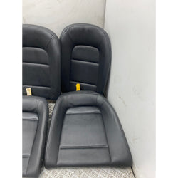 Nissan R35 rear seats interior bench black left right side pair GTR GT-R 2012