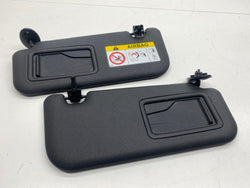 Toyota Yaris sun visors left right pair black GR 2022