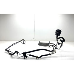 Nissan R35 power steering fluid cooler bottle pipes GTR 2009 GT-R