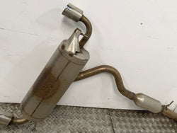 Toyota Yaris GR exhaust standard backbox 2022