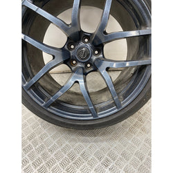 Nissan 370z Alloy wheel & tyre rear Nismo 2016 275 35 19