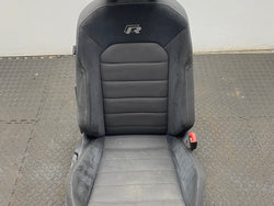 Volkswagen Golf R seat front drivers side interior 2.0 turbo VW 2019 MK7.5 DSG