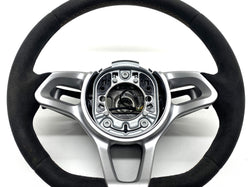 Mclaren MP4-12c paddle shift alcantara steering wheel MP412C 2013