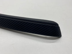 BMW E92 M3 rear door card carbon leather trim panel 2010 3 Series