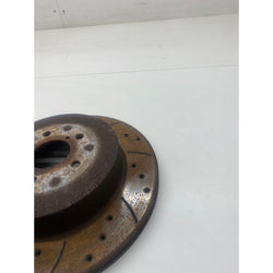 Subaru Impreza brake discs rear brakes 2.0 turbo STI 2004 drilled grooved