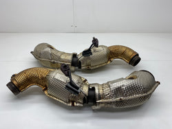 Mclaren MP4-12c exhaust catalytic converters cats MP412C 2013