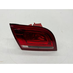 Audi S3 rear light taillight rear boot inner lamp left side 8P 2010
