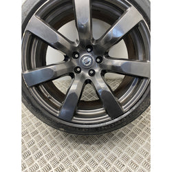 Nissan R35 Alloy wheel & tyre rear GTR 2009 GT-R 285 35 20