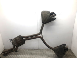 Audi RS4 B8 exhaust system backbox silencers 2014