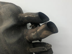 Audi RS4 B8 exhaust system backbox silencers 2014