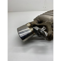 Audi RS4 exhaust backbox tailpipe left side B7 A4 2008 Cabriolet 4.2 FSI V8 petrol