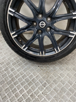 Nissan juke Alloy wheel & tyre Nismo RS 2015 225 45 18