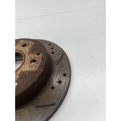 Honda civic brake discs rear pair brakes drilled grooved type R EP3 2005 K20