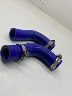 Noble M12 GTO coolant pipes silicon blue pair 2002 2.6 V6