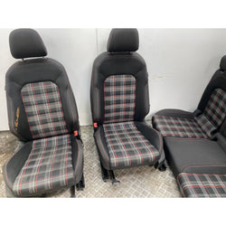 Volkswagen Golf GTI seats rear only tartan cloth 2.0 TSi 2018 MK7.5