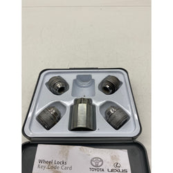 Toyota GR86 locking wheel nuts set 2023 subaru brz