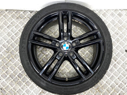 BMW M140i alloy wheel 18" black x1 2018 1 Series F21 245/35/18