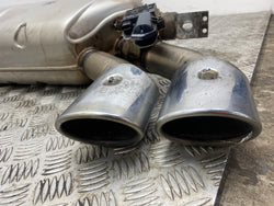 Volkswagen Golf R exhaust backbox standard with valves VW 2019 MK7.5