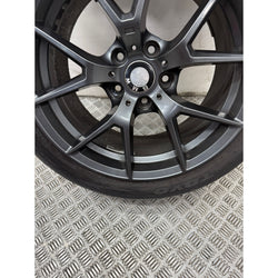 BMW 135i alloy wheel & tyre 1 Series Coupe 265 35 18