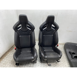 Vauxhall Astra J Recaro half leather seats front & rear VXR MK6 GTC 2013