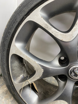 Vauxhall corsa E alloy wheel 18" x1 vxr 2015 215/35/18 slight buckle
