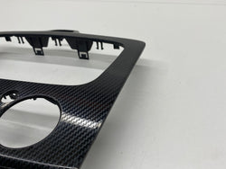 Ford Focus ST Centre console surround trim carbon effect MK2 2008