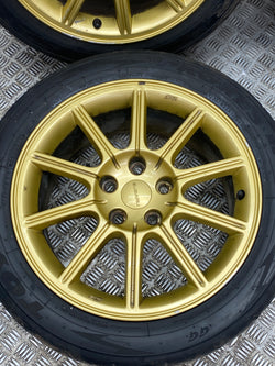 Subaru Impreza alloy wheels alloys 17" STI WRX 2006 ET53 8J 235/45/17 ENKEI