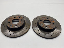 Fiat 500 brakes rear brake discs Abarth Competizione 2023